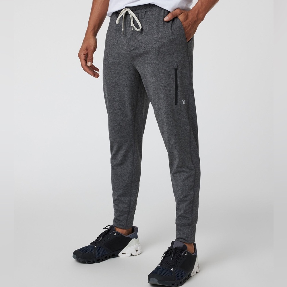 Vuori Sunday Performance Jogger Men’s XXL Charcoal Heather Gray